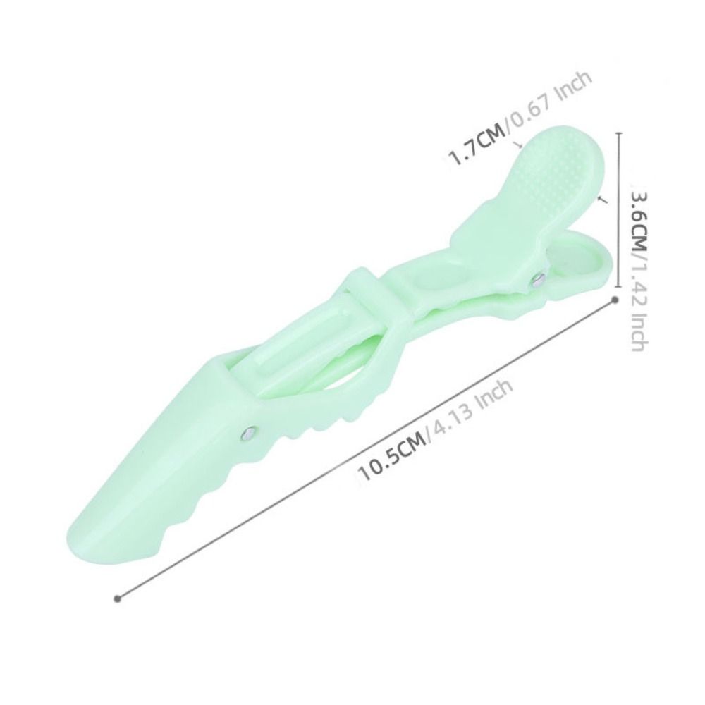 Colorful Crocodile Hairpins Salon Hair Barber Accessories Hairdressing Hair Grip  Men/Women