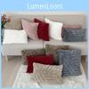 Color Stereoscopic Solid Plush Pillowcase Cushion Cover Decorations Bedroon