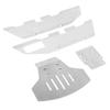Stainless Steel Skid Plate Guard Chassis Armor for Traxxas 2WD 1/10 RC Car For 1/10 RC Car