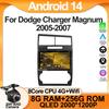 Для Dodge Charger Magnum 2005-2007 автомобиль Android 13 автоматический сенсорный QLED экран Carplay HDR QLED головное устройство плеер без 2DIN DVD WIFI BT
