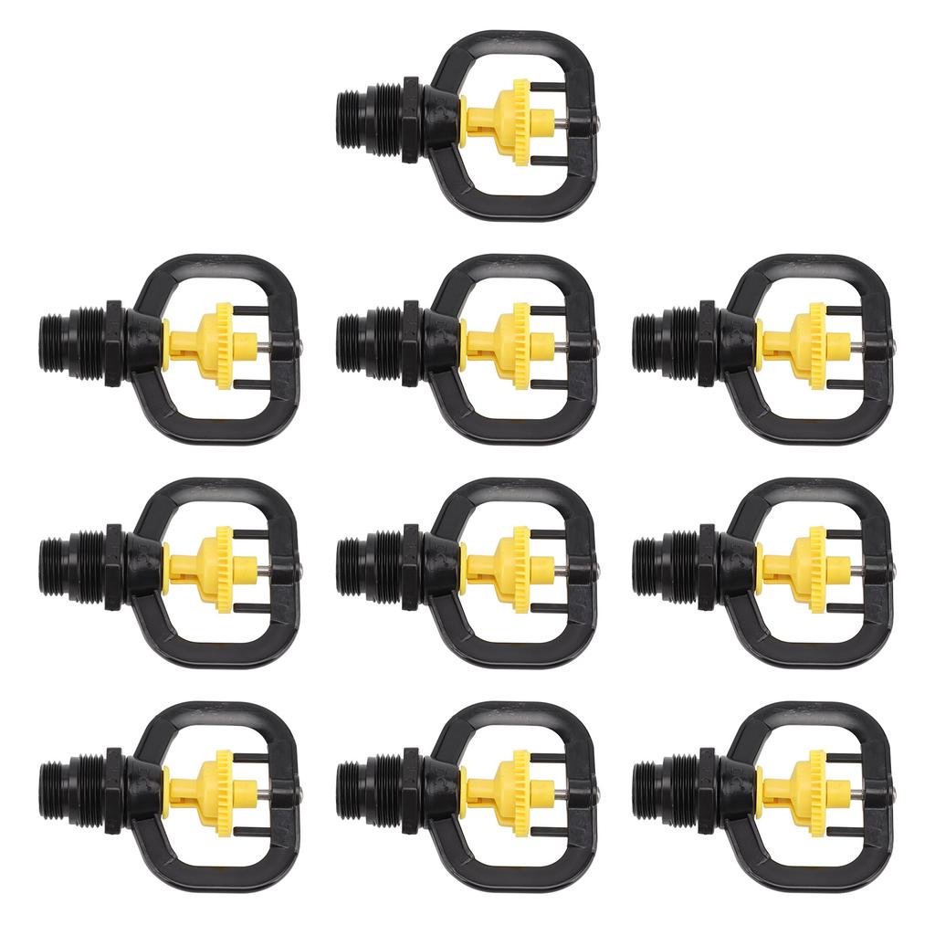 10 ШТ. Микронасадка с рефракцией, вращающийся дождеватель-бабочка, садовое орошение, вращающееся распыление