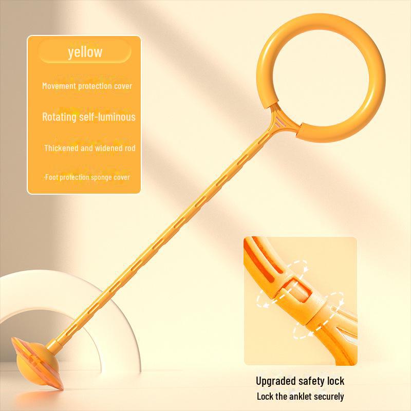 Luminous Flash Children's Jumping Foot Ring Toy