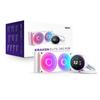 Watercooling - NZXT - RL-KR24E-W2 - Kraken Elite 240 RGB - Écran 2.72, panneau RGB personnalisable et ventilateurs RGB - Blanc