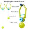 Тренажер для игры в пиклбол, непрерывный отскок мяча для игры в пиклбол со струной, инструмент для самостоятельной тренировки по теннису для всех возрастов и уровней мастерства
