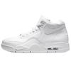 Nike Flight Legacy Graffiti Pony Abrasion Resistant Mid top Vintage Basketball Shoes Unisex Blue BQ4212-101(Team1283-)