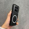 Улучшенный защитный чехол с большой защитой камеры для Xiaomi Redmi Note 15 5G, POCO M8 5G, роскошный кожаный чехол с магнитным кольцом
