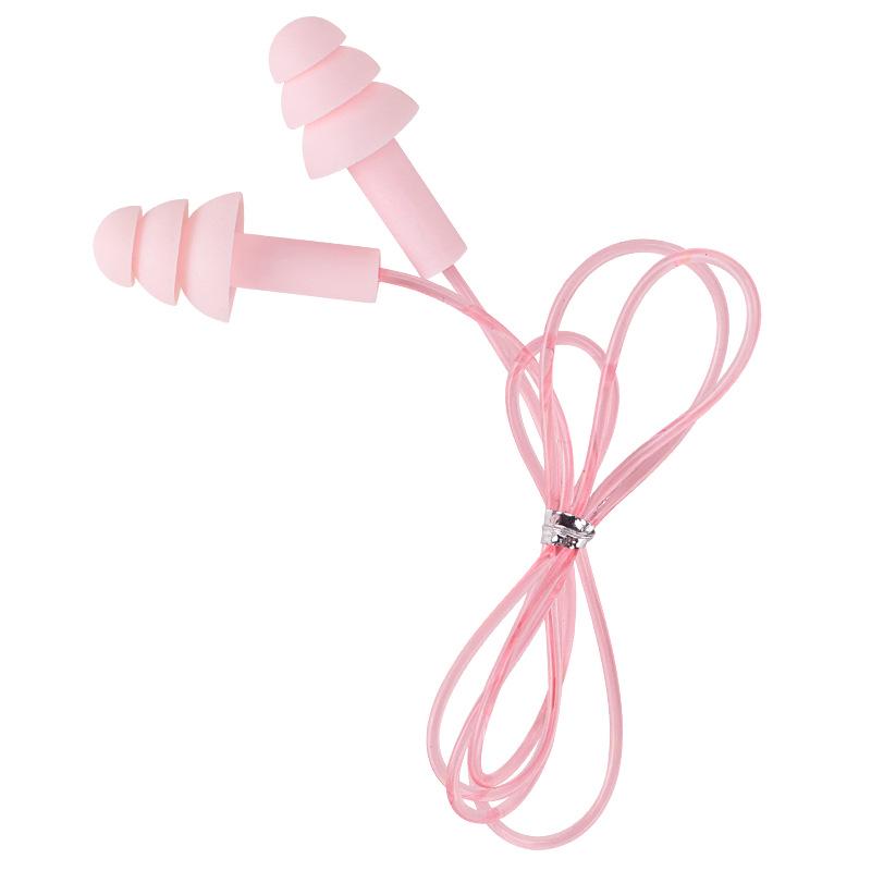 Промышленные шумоподавляющие и водонепроницаемые силиконовые проводные беруши для сна