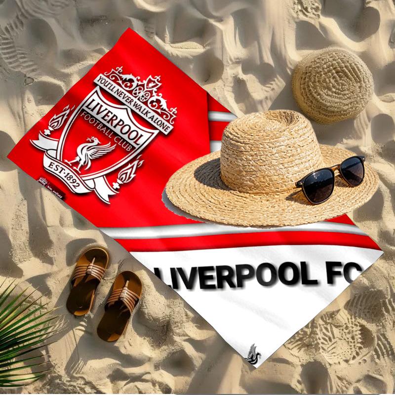 Football team.C Print Beach Towel Design, Soft, Lightweight. for Home Bathroom, Spa, Pool, Yoga, Surfing, Camping, Gift for Family, Friend