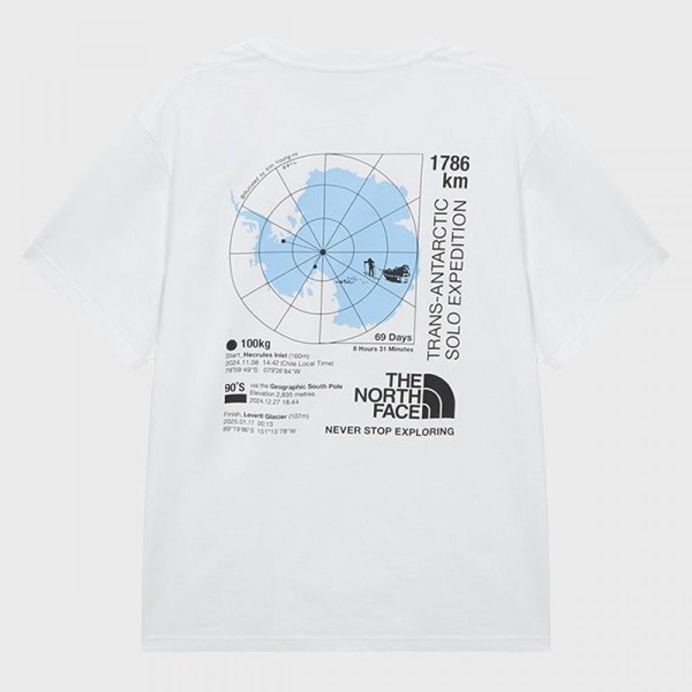 The North Face Men S 69 dayS Expedition Short Sleeve Tee Wht nt7uS62b