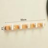 Light Luxury Solid Wood Wall Hanging, Living Room, Bedroom, Bag, Coat, Towel Hooks, No Punch
