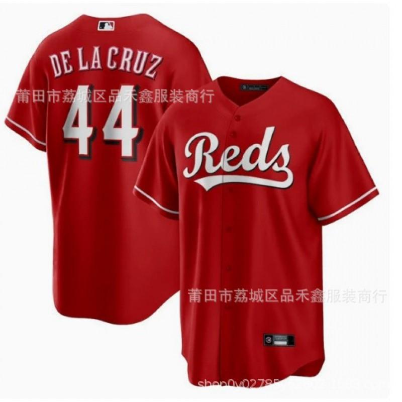 Cincinnati Reds Baseball Jersey Men Women Kids Cotton Sport Shirt Lightweight Team Fan Apparel