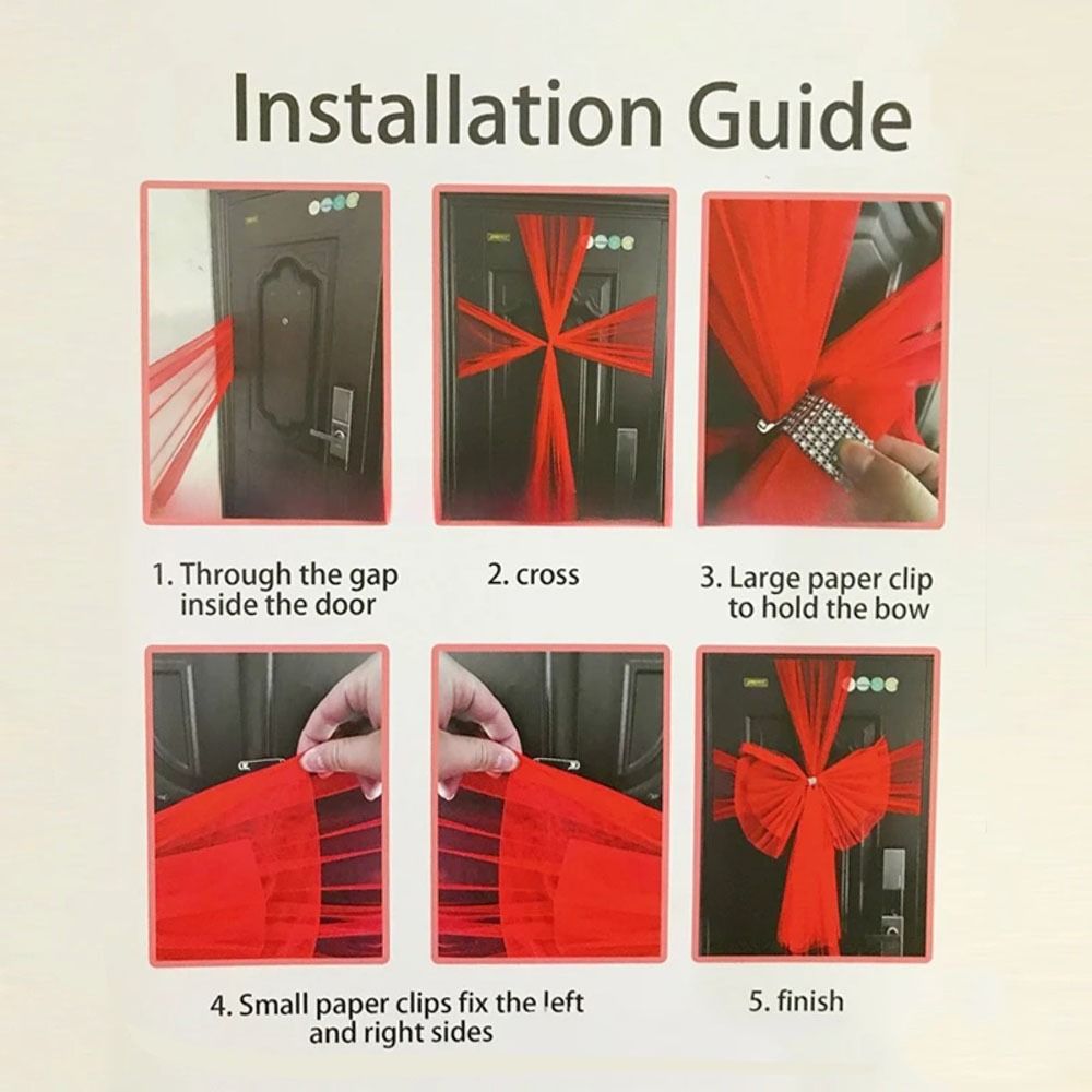 Красный Рождественский Бант для входной двери, большой размер, рождественский декор для дома, шкаф, бант для камина