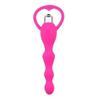 Soft Anal Beads Vibrating Anal Plug Prostate Massage Butt Plug Vibrators Sex Toys for Couples Butt Plug Silicone Adult Products