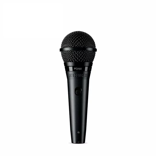 Кардиоидный динамический вокальный микрофон Shure PGA58-XLR-J