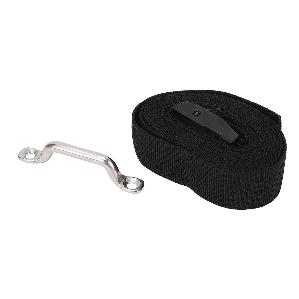 57-дюймовый стяжной ремень с пряжками, комплект из нержавеющей стали 304 для грузового мотоцикла, грузовика, лодки, мотоцикла для бездорожья K