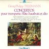 LP Record GEORG PHILIPP TELEMANN DIRECTION KU - Concertos Pour Trompette Flute Haut ERA1029 ERATO 1975 Japan Classical Used