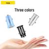 PISEN Car PD Charger for Fast Charging Apple, Huawei, Xiaomi Devices
