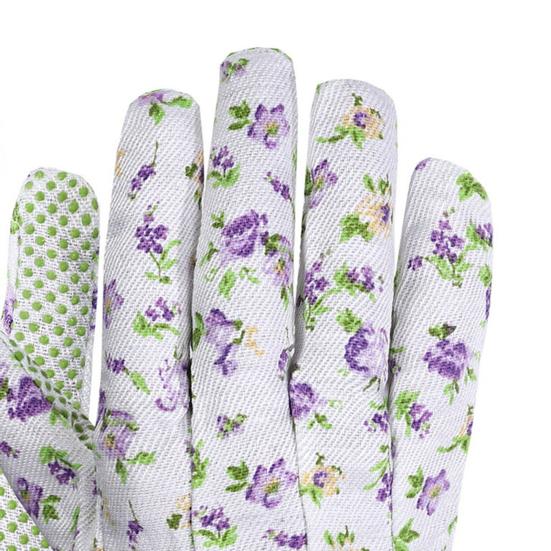 Yousheng Женские перчатки для садоводства с цветочным принтом, устойчивые к проколам перчатки для прополки с противоскользящими ладонями, перчатки, устойчивые к шипам и не протыкаемые для копания, обрезки, посадки