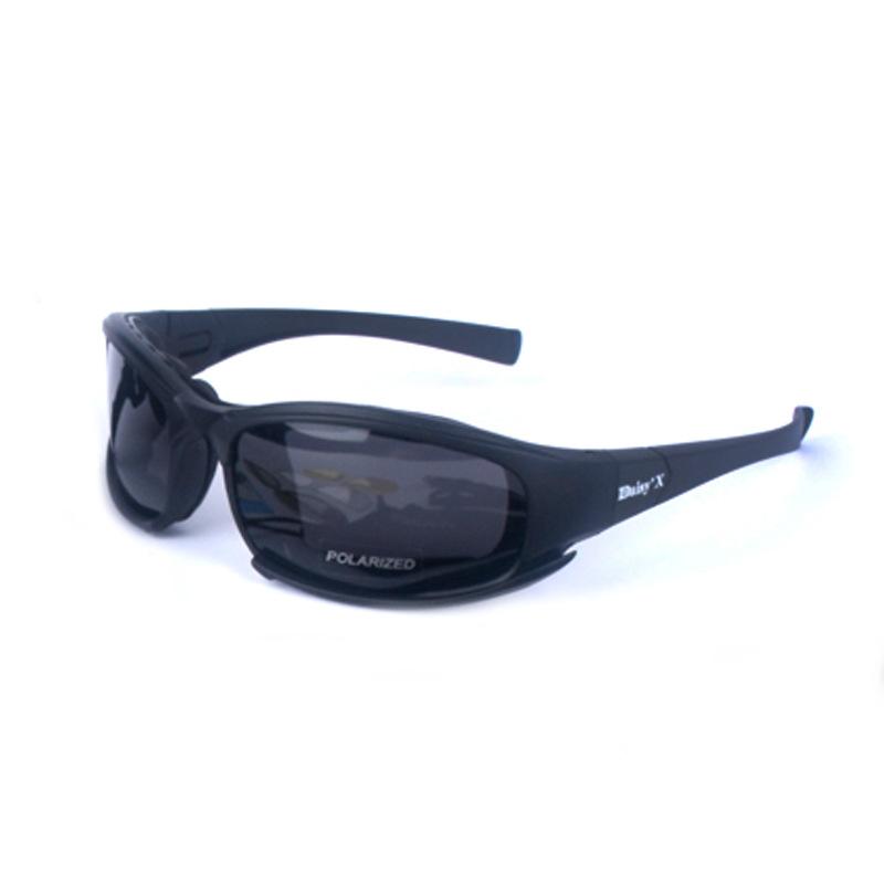 X7 Polarized Black Shooting Goggles Tactical Windproof Glasses Outdoor Driving Sunglasses