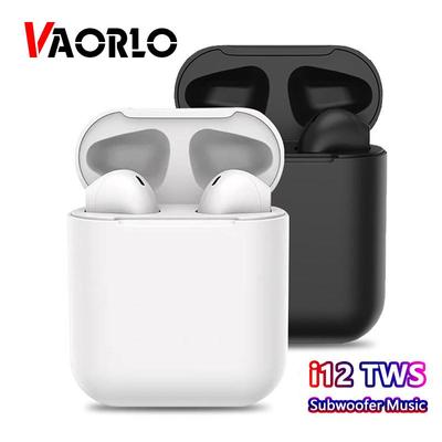 VAORLO Inpods i12 TWS Беспроводные наушники Bluetooth 5,2 Наушники-вкладыши Hi-Fi сабвуфер Музыка для Iphone Xiaomi Huawei