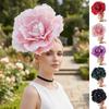 Изысканная винтажная шляпка-fascinator Элегантная маскарадная повязка на голову Танцевальное шоу