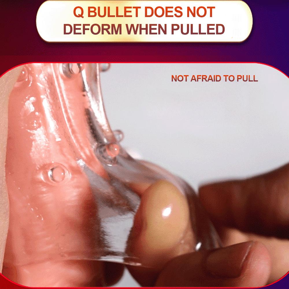 Вибратор с рукавом, кольцо для пениса, прозрачный многоразовый рукав для пениса, кольцо для пениса, удлинитель, увеличитель пениса, увеличитель члена, секс-игрушка для пар