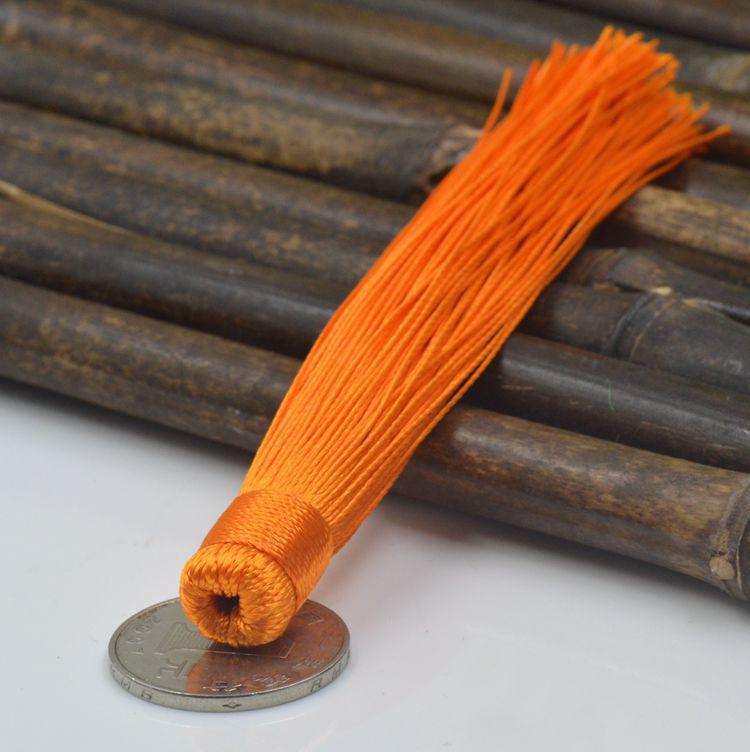 12cm High-Grade Vertical Tassel Car Hanging Sachet with Chinese Knot