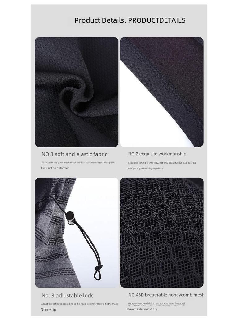 Зимний велосипедный платок Ruidong: Теплая лыжная маска и защита ушей