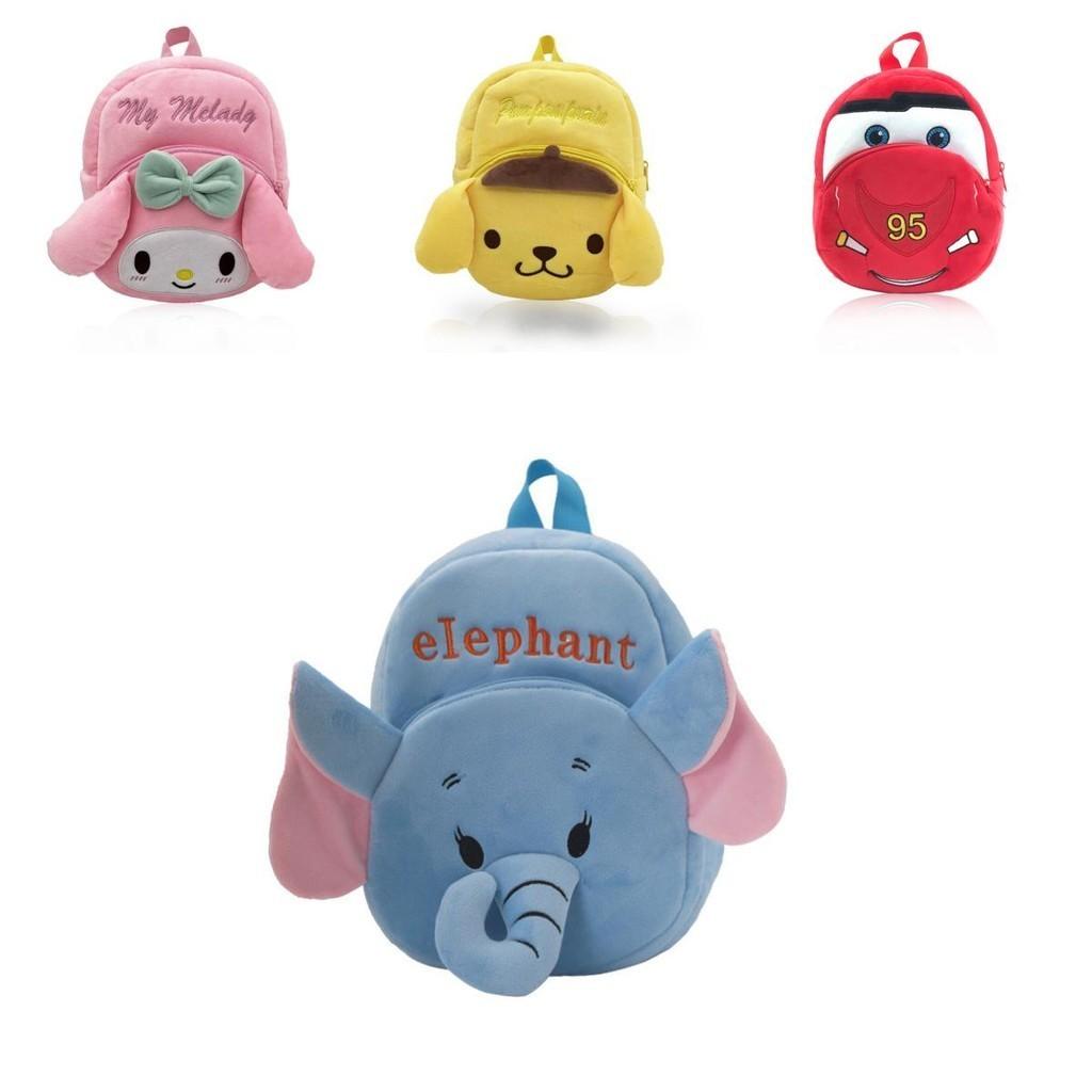 Adorable Plush Toddler Backpack Unisex Design Ideal For Kindergarten And Daily Use