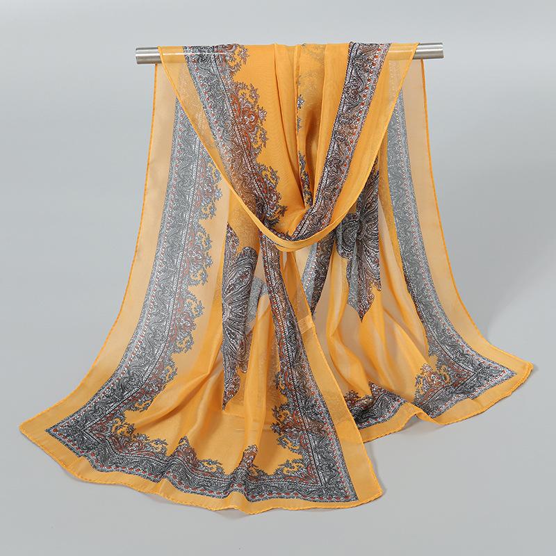 Китайский красный однотонный шифоновый маленький шелковый платок женский маленький подарок, тонкий большой красный подарок на День защиты детей