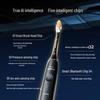 Philips Электрическая звуковая зубная щетка DiamondClean AI Smart Sonic HX9996 с китайской вилкой (адаптер в комплекте)