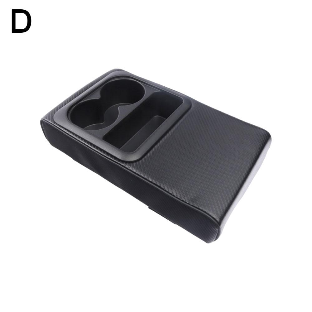 Multi-functional Car Armrest Box Cushion Cup Bootleg Box Booster Pad Car Extended Storage For All Seasons G5w7