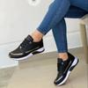 Ladies Shoes Lace Up Autumn Women's Vulcanize Shoes Round Toe Mixed Colors Increase Height Casual Sneakers Women