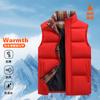 2025 осень и зима новая модная расцветка хлопковая одежда жилет утолщенный теплый мужской жилет со стойкой воротником жилет