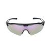 FUJIKAZE Sports Sunglasses with Polarized UV400 for Trail and Mountain 4 Interchangeable Stays In Place Even During Intense Includes Storage Lenses,