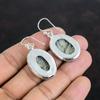 Серьги из яшмы Pinolith, драгоценные камни, серьги из стерлингового серебра 925 пробы, ювелирные изделия из яшмы Pinolith, серьги ручной работы, подарки на годовщину
