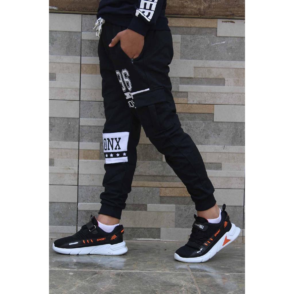 Темно-синий спортивный костюм с карманом на молнии Six