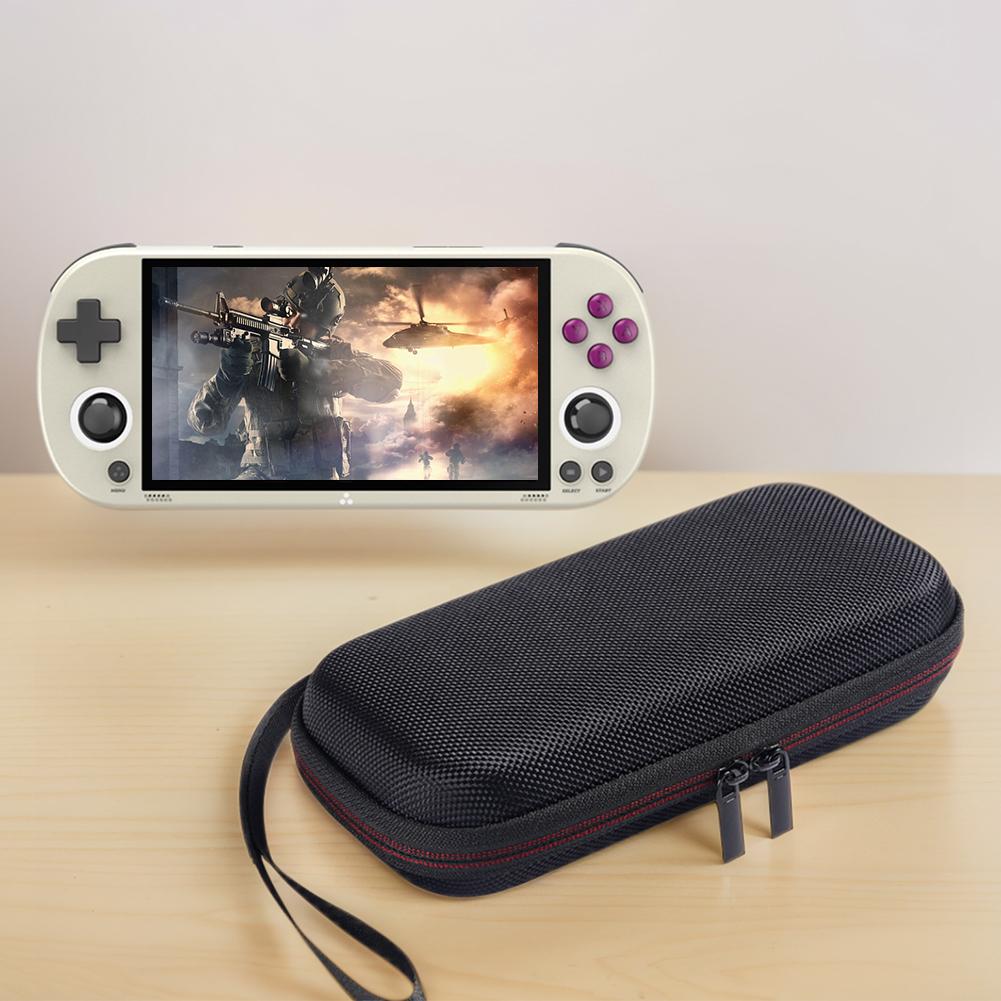 Для игровой консоли Trimui Smart Pro жесткий чехол EVA с закаленной стеклянной пленкой защитный чехол EVA водонепроницаемая сумка для хранения