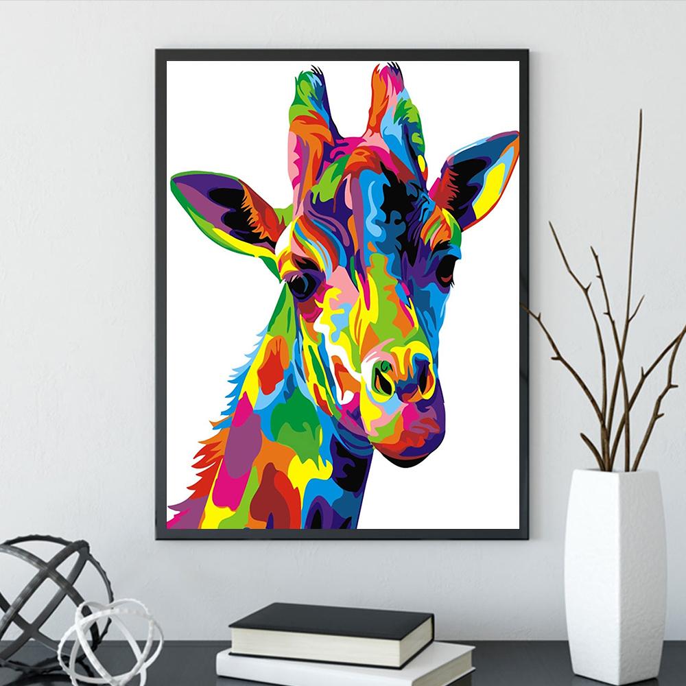 5D Diamond Painting Diy Animal Bird Wolf Horse Butterfly Full Diamond Handmade Diamond Embroidery Mosaic Home Decoration Gift