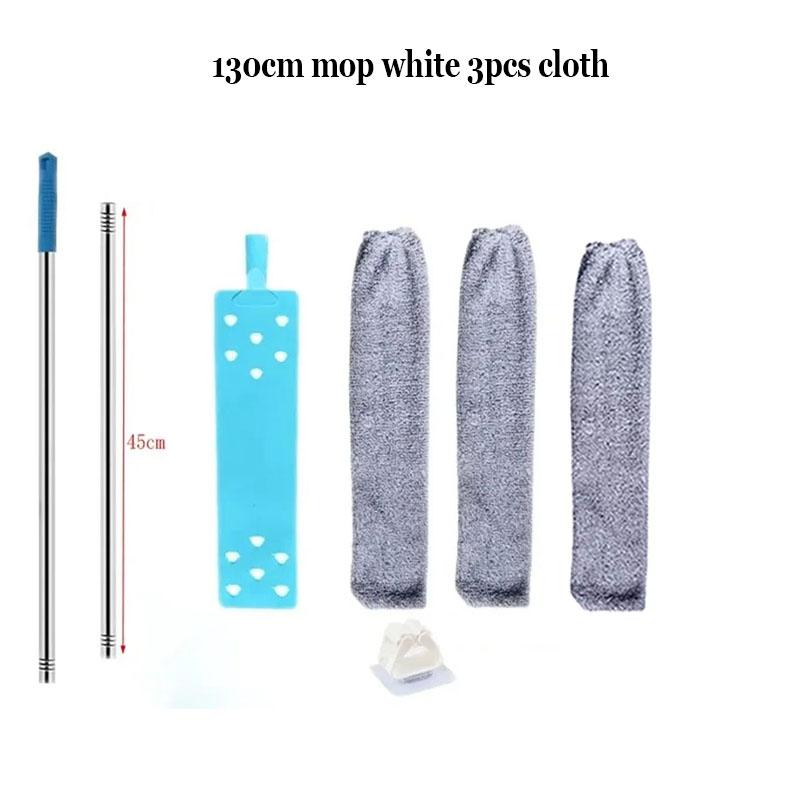 Telescopic Long Handle Broom For Home Blinds Dust Microfiber Brushes To Install Easy To Use Household Cleaning Tools