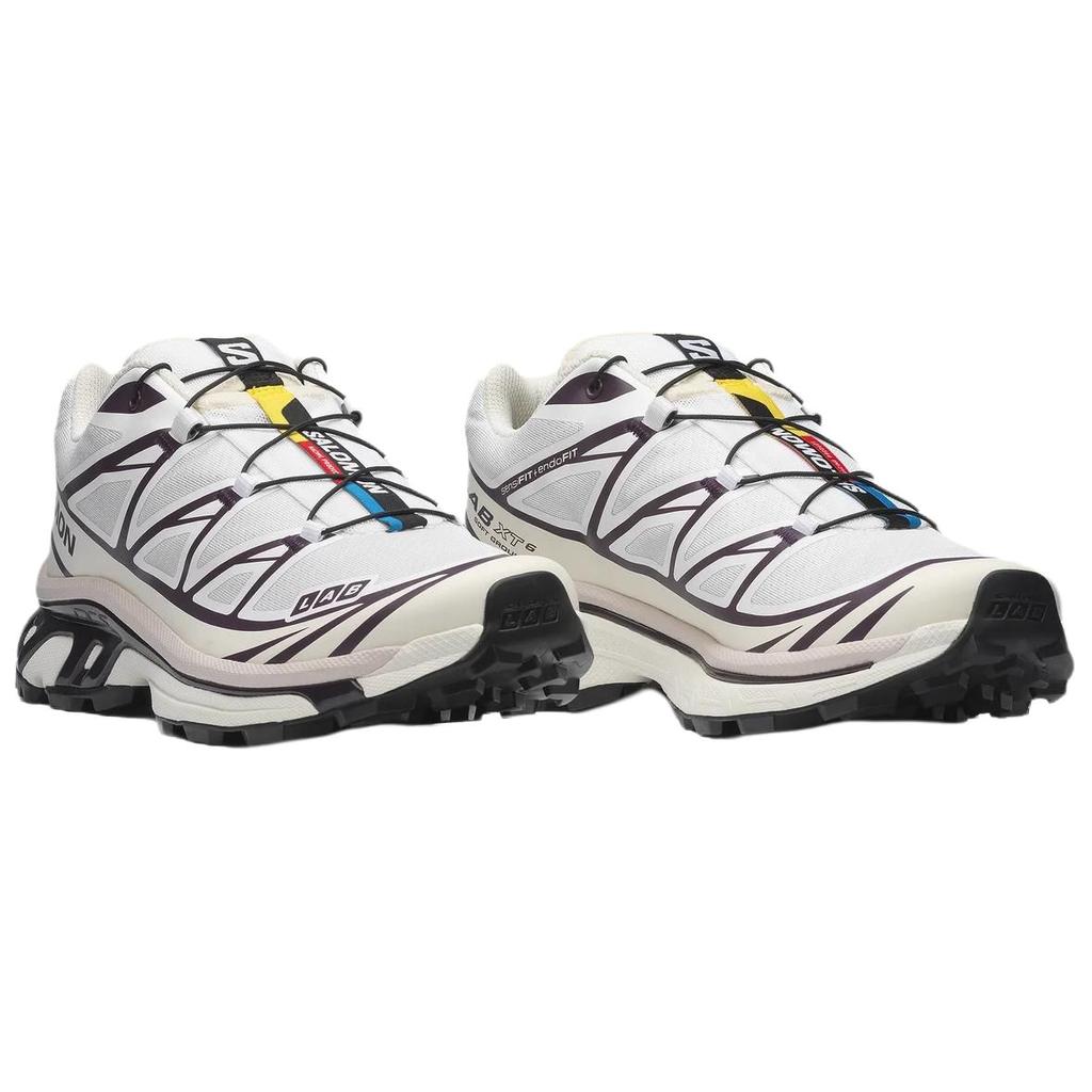 SALOMON XT-6 Белая Слива Идеальные Унисекс Кроссовки Ванильное Мороженое L47864600