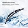 2Pcs 18" Inch Bone Windshield Wiper Set Black Fits Most Vehicle Car Accessories