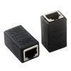 Rj45 Network Female Adapter Black Female To Female Connector Coupler Extender Rj 45 Ethernet Cable Extension Converter