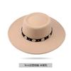 Осенне-зимние шляпы женские широкополые фетровые цилиндры мужские и женские шерстяные джазовые шляпы