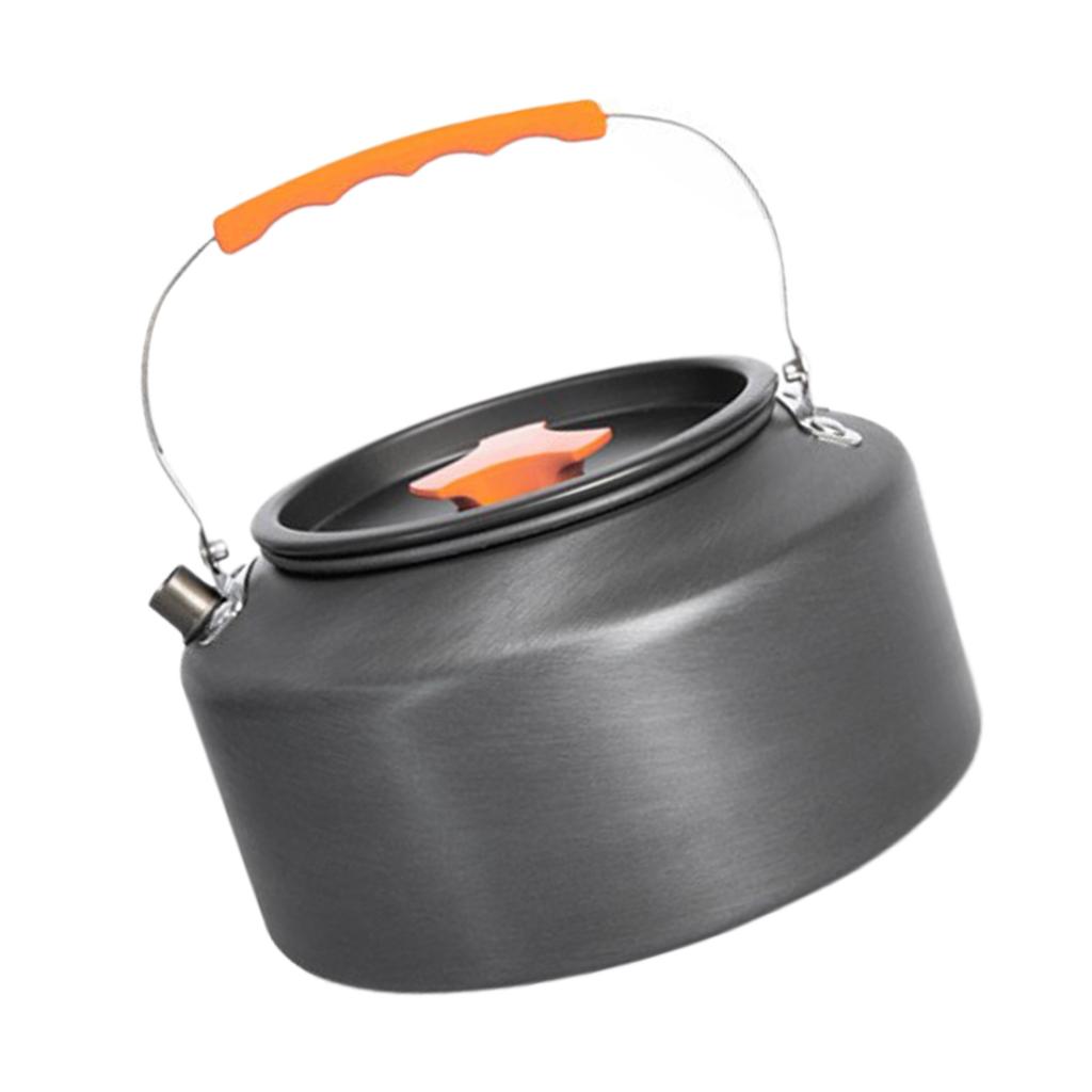 Portable Teapot Aluminum Camp Teas Coffee Pots Outdoor Hiking Water Boilers Camping Kettle Heat Water Teas Pots