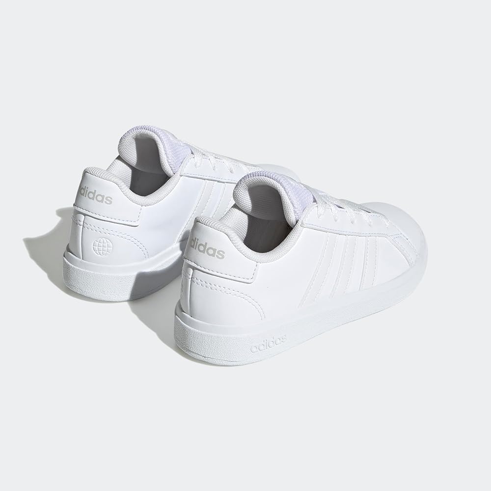 Кроссовки Adidas Grand Court 2.0 Детские Унисекс Белый/Серый 17.5 см