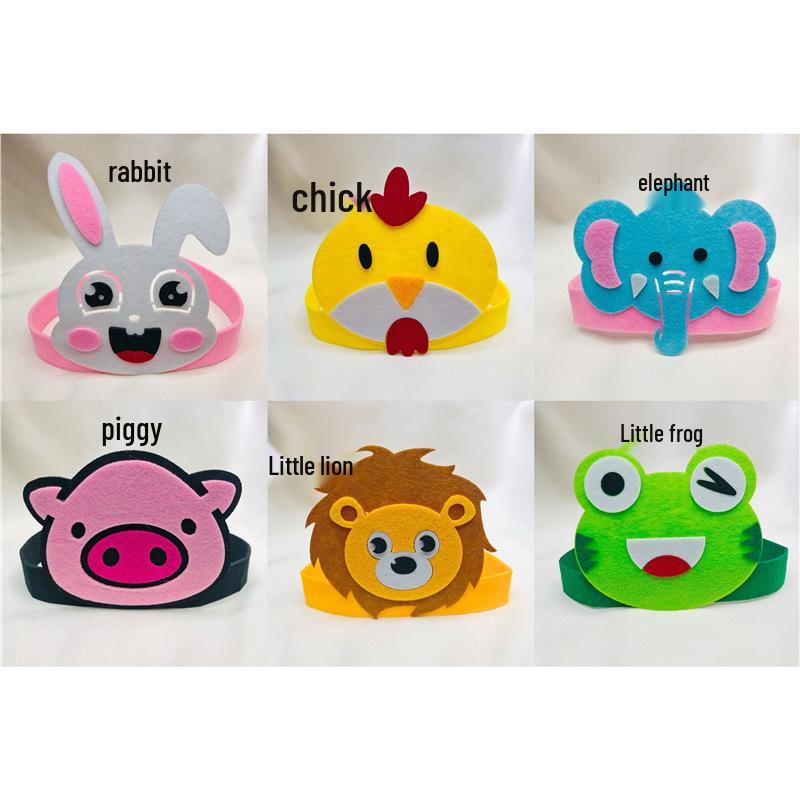 Подставка для пальчиковых кукол в виде животных для языковых зон детского сада и кукольного домика