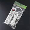 3/4/5 Holes EU Standard German Type Socket Power Strip 3/5M Wire with Switch DE Plug 1800W
