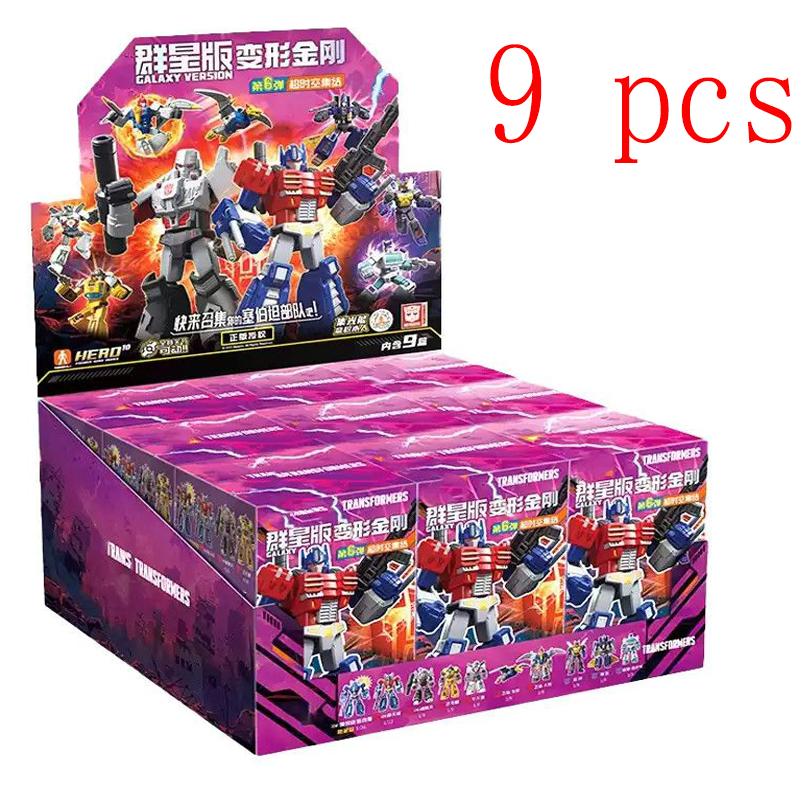 Новая серия Blokees Трансформация Версия Защитника Blind Box Родамус Прайм Хот Род Гримлок Диноботы Блицвинг Фигурки Действия Подарки 4 Позывные Сочлененные