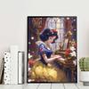 5D Diy Diamond Painting Snow White Playing The Piano Full Drill Rhinestones Mosaic Embroidery Handmade Products Home Decor Gift